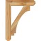 Ekena Millwork Imperial Craftsman Rough Sawn Bracket, Western Red Cedar, 4"W x 22"D x 30"H BKT04X22X30IMP04RWR - alternate 4